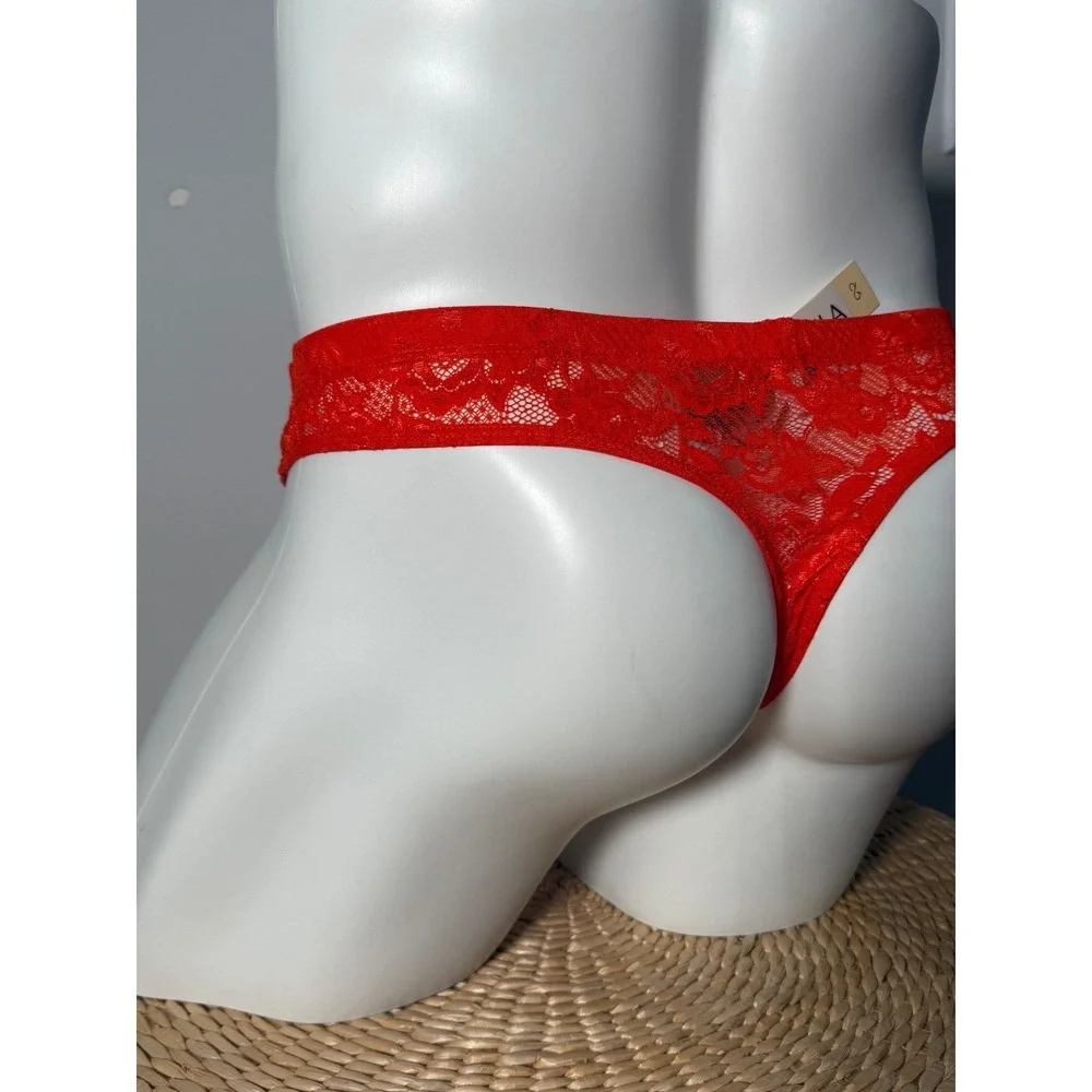 Cosabella‎ Never Say Never Lace Men's G-String In Bold Sicilian Orange size M